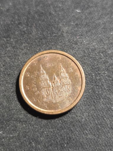 Испания 1 евроцент 2015