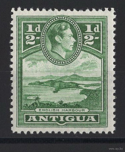 1938 Антигуа** Английская гавань, Георг VI (SG 98)