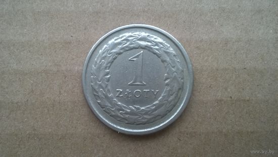 Польша 1 злотый, 1992г.