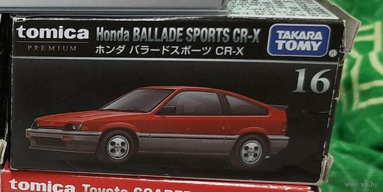Honda BALLADE Sports CR-X, оригинал tomica