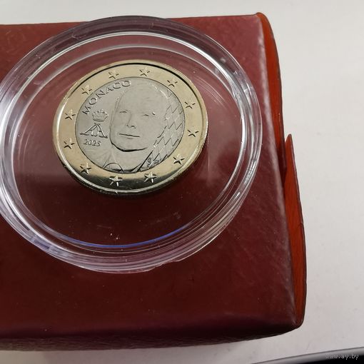 1 евро 2025 Монако UNC