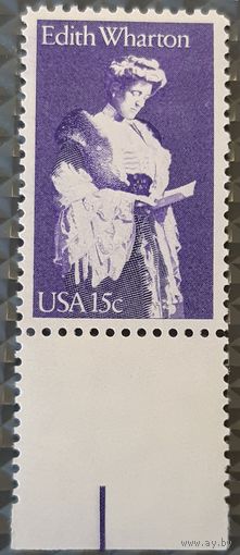 1980 Эдит Уортон ,писательница( серия "Литературное искусство Америки") США