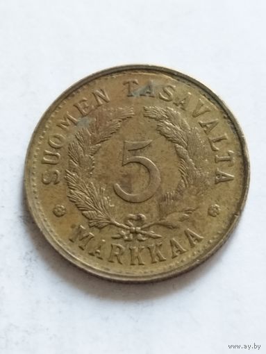 Финляндия 5 маркка 1949
