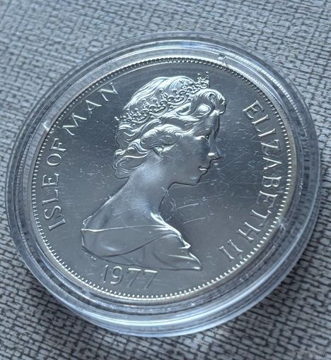 1 крона остров Мэн 1977
