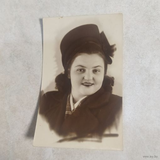 Фотография. История СССР в лицах. Клава. Стильная женщина. 1953 год