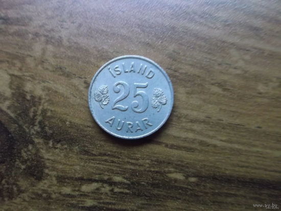 Исландия 25 эйре 1959