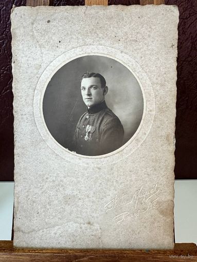 Редкая старинная фотография на картоне. Много Лотов с рубля