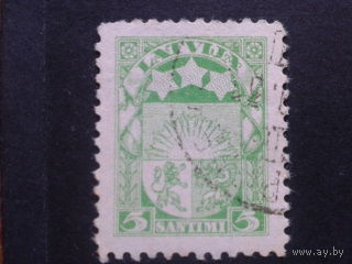 Латвия 1929 стандарт, герб ВЗ 5