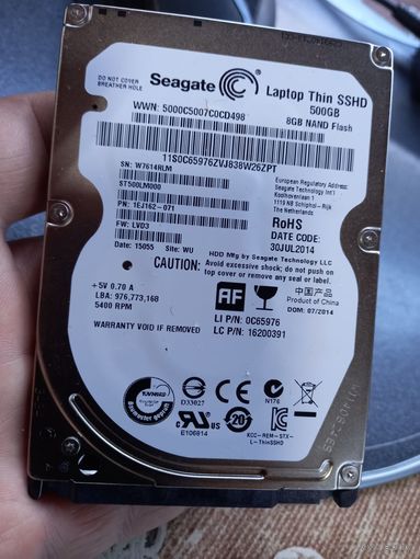 Жёсткий диск  Seagate 500 гб