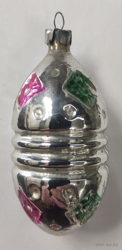 Ёлочная игрушка СССР. Фонарь.