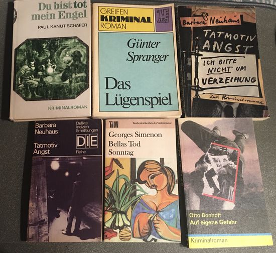 Немецкий язык Детективы по 9 руб за книгу