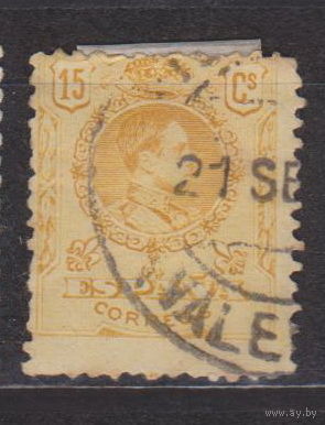 Известные люди личности  Король Альфонсо XIII 1917 год Лот 12 Оранжевый номер P690,446