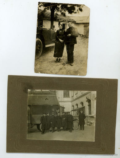 Царизм 2 ФОТО старинные автомобии 1917-25 (А 9)