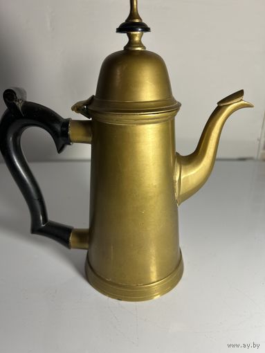 Кофейник бронзовый