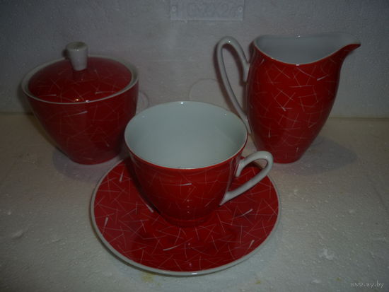 Комплект 3 Предмета Костяной Фарфор Made in Poland