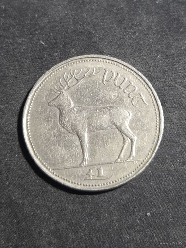 Ирландия 1 фунт 1990