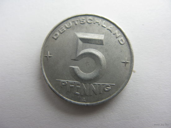 ГДР 5 пфеннигов  1952