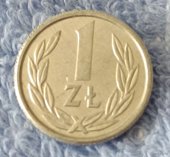 Польша. 1 злотый 1989 год.