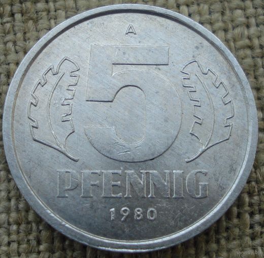 5 пфеннигов 1980 Германия