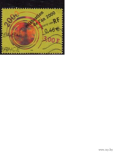 Франция-1999 (Мих.3401) , гаш.,