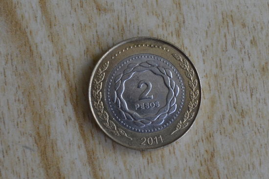 Аргентина 2 песо 2011