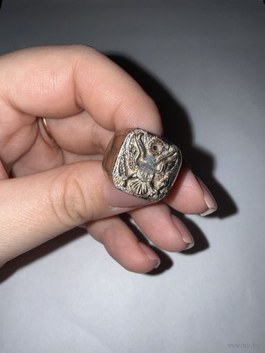 Американский перстень-печатка времен Второй мировой войны