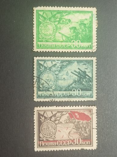 1944 СССР. Освобождение советских городов от фашистской оккупации