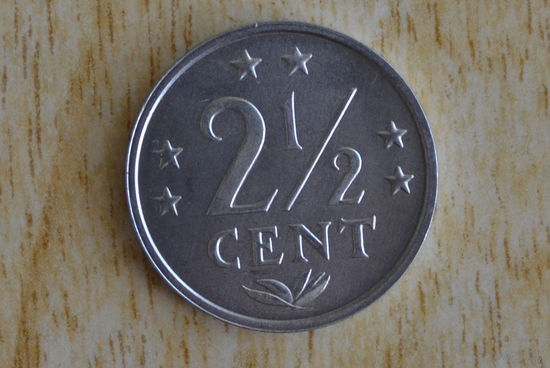 Антильские острова 2,5 цента 1984