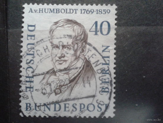 Берлин 1959 Гумбольдт Михель-1,4 евро гаш.