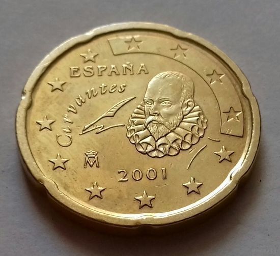 20 евроцентов, Испания 2001 г.