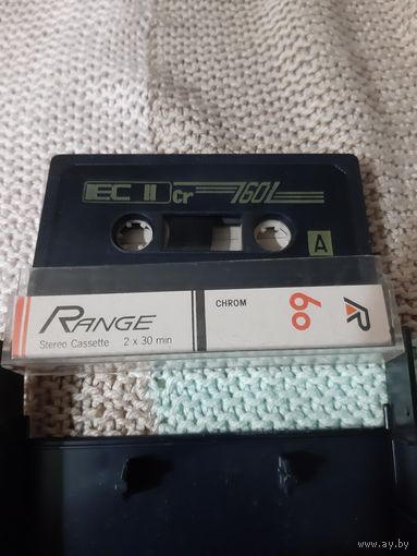 Кассета  RANGE CHROM 60. Т. Буланова, В Меладзе и др.