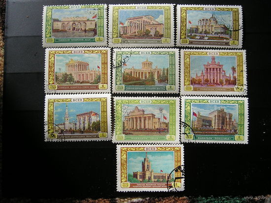 CCСР, 1956 ВСХВ Павильоны