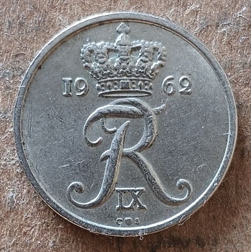 Дания 10 эре 1962 г., KM# 849