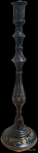 Ваза в тяжелом металле. Индия времен СССР. 38 см