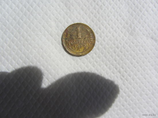 1 копейка 1929 бронза (1) .
