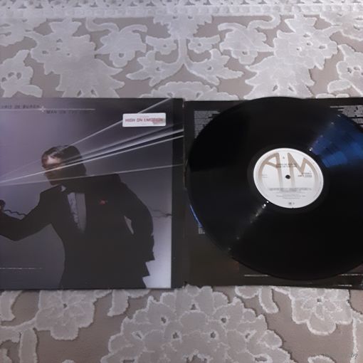 CHRIS DE BURGH - 1984 - MAN ON THE LINE (EUROPE) LP