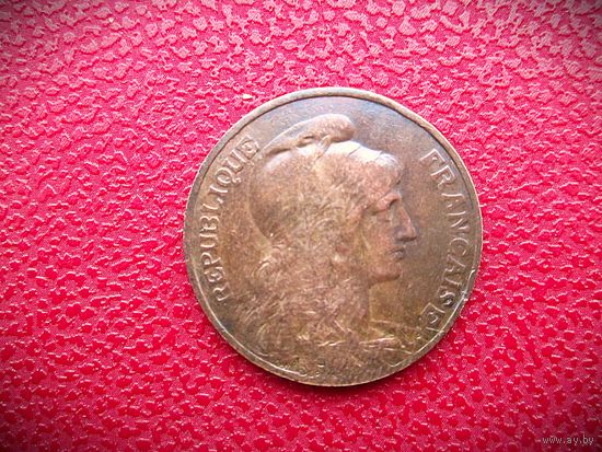 10 сантимов 1908 г. Франция