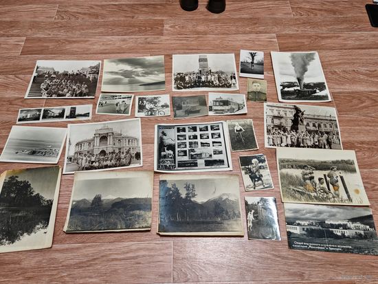 Лот советских фотографий