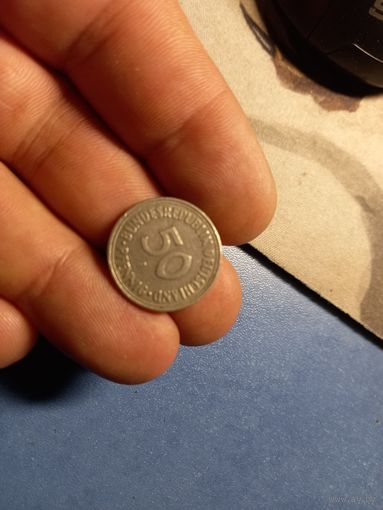 50 пфеннигов 1950  Германия