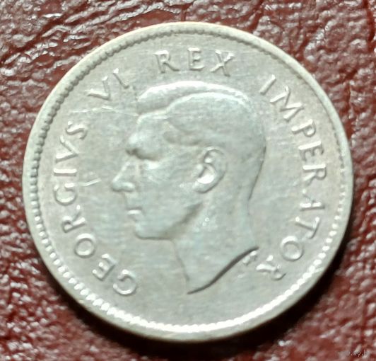 ЮАР 3 пенса, 1938    ( 1-2-2 )