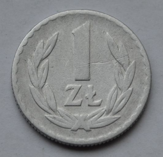 Польша, 1 злотый 1974 г.