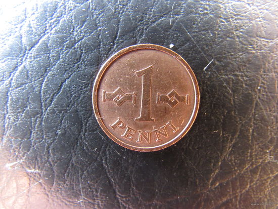 Финляндия. 1 пенни.1963. С 20 копеек. Распродажа коллекции. Смотрите другие лоты.
