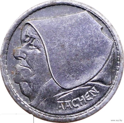 РАСПРОДАЖА!!! - ГЕРМАНИЯ АХЕН 1 грош 1920 год - aUNC!