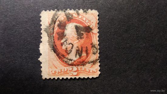 США \а31\ 1879. Персоналии.  Президент США \Sc183\