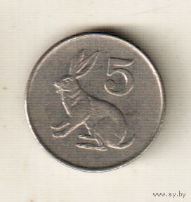 Зимбабве 5 цент 1996