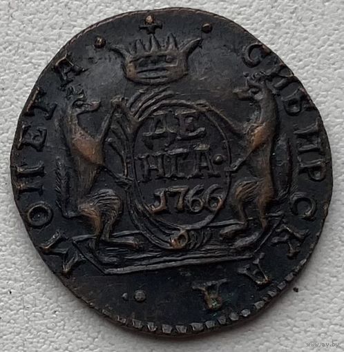 Российская Империя деньга 1766 г. Сибирская монета. Екатерина II. КОПИЯ