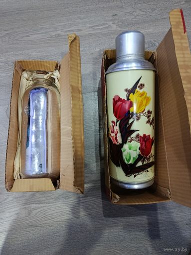 Термос времени СССР +колба