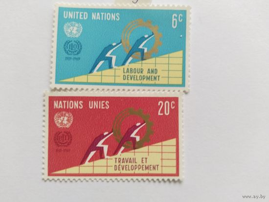 Офис ООН Нью-Йорк 1969  2 м