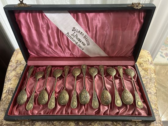 Н-р ложки серебро