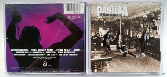 Pantera - Cowboys From Hell (аудио CD GERMANY 1990)